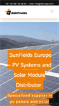 Mobile Screenshot of eng.sfe-solar.com